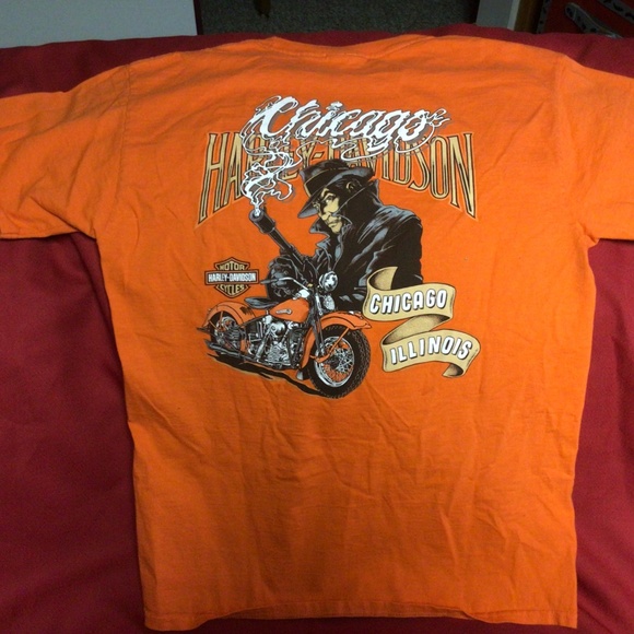 HARLEY-DAVIDSON Chicago tshirt - Picture 2 of 3